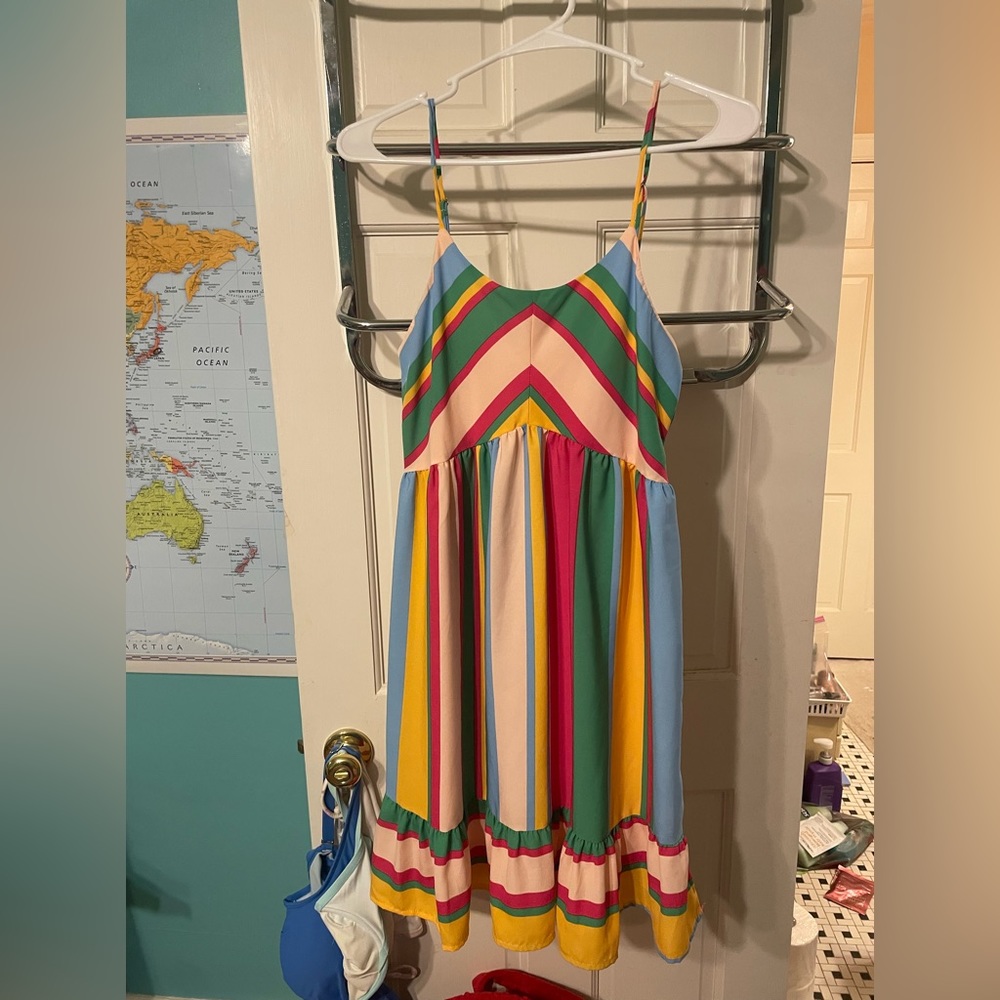 super fun colored dress!!